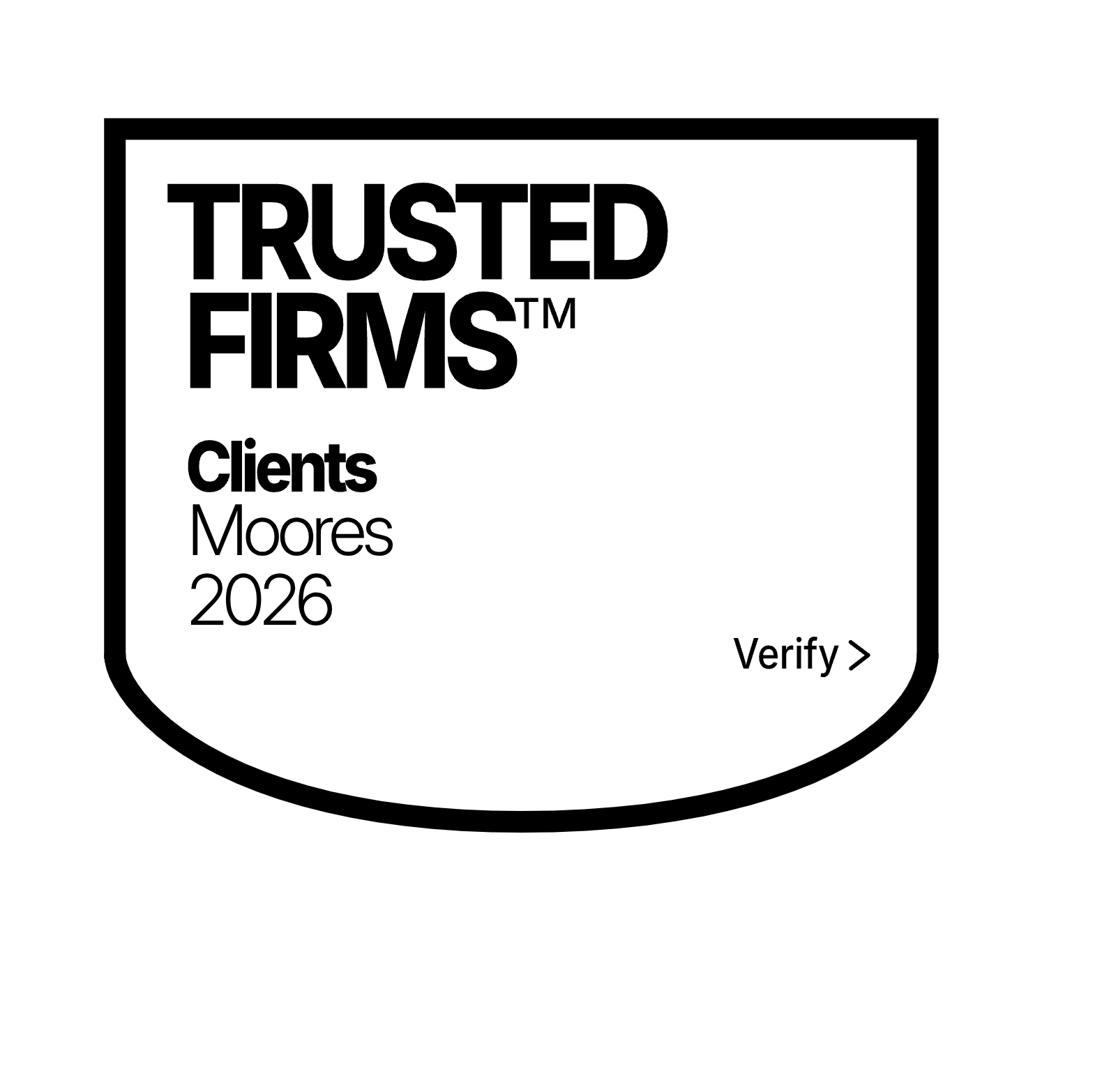 Trusted Firms 2026 — Clients — Moores