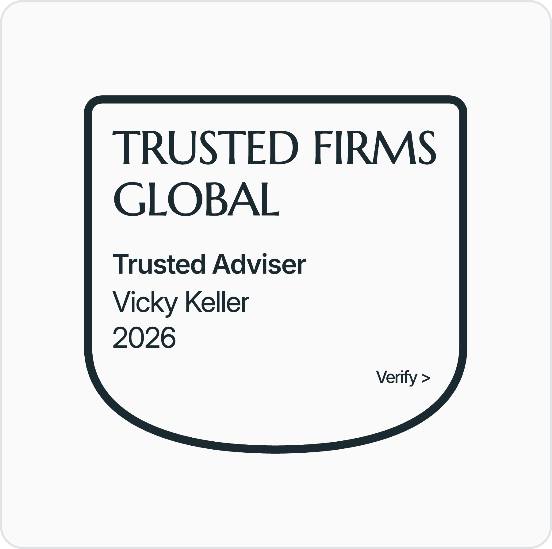 Trusted Adviser — Vicky Keller